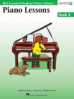 Piano Lessons Book 4 - Book/CD Pack: Hal Leonard Student Piano Library (Educational Piano Library)