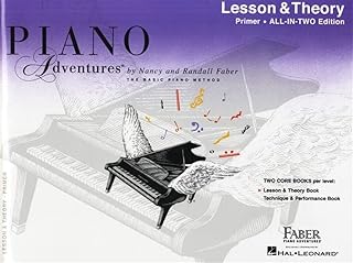 Faber Piano Adventures All in Two Primer Level Book: Lesson & Theory - Anglicised Edition
