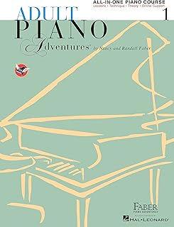 Adult Piano Adventures All-in-One Piano Course Book 1: Book with Media Online