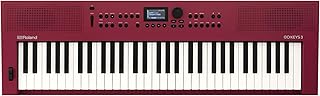 Roland GO:KEYS 3 Music Creation Keyboard | 61-Note Keyboard | Built-In Stereo Speakers | Bluetooth Audio/MIDI Support for ...