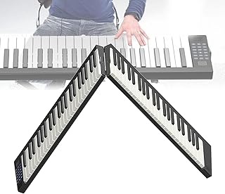 Portable Piano Keyboard 88 Keys for Beginner, Full Size Electronic Pianos with MIDI, Sustain Pedal and Carrying Bag for Ki...