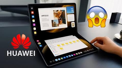 Huawei MateBook Fold: Innovative Design Rivals Top Foldable Laptops