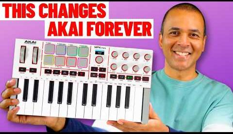 Akai Professional Unveils MPK Mini IV MIDI Keyboard Controller